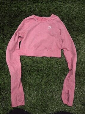 Gymshark Vital Seamless Long Sleeve Crop Top